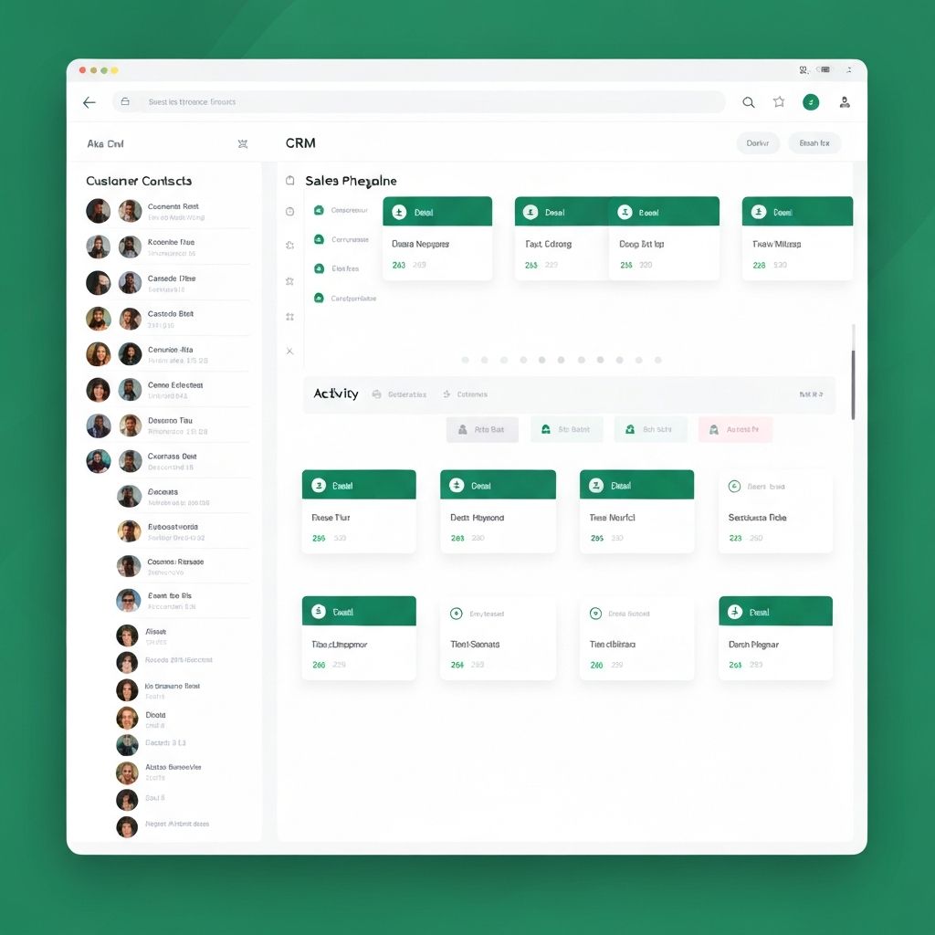 Customer Relationships demo screenshot
